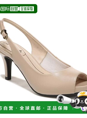 自营Women's Lifestride Teller D3404S5900 Pump  Taupe Leather