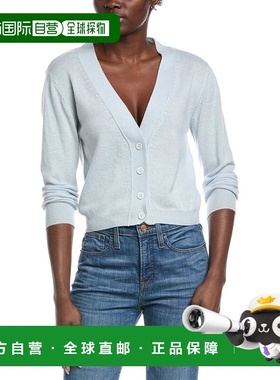 自营Brodie Cashmere Boxy Little Wool & Cashmere-Blend Cardig