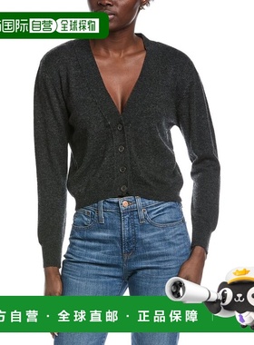 自营Brodie Cashmere Boxy Little Wool & Cashmere-Blend Cardig