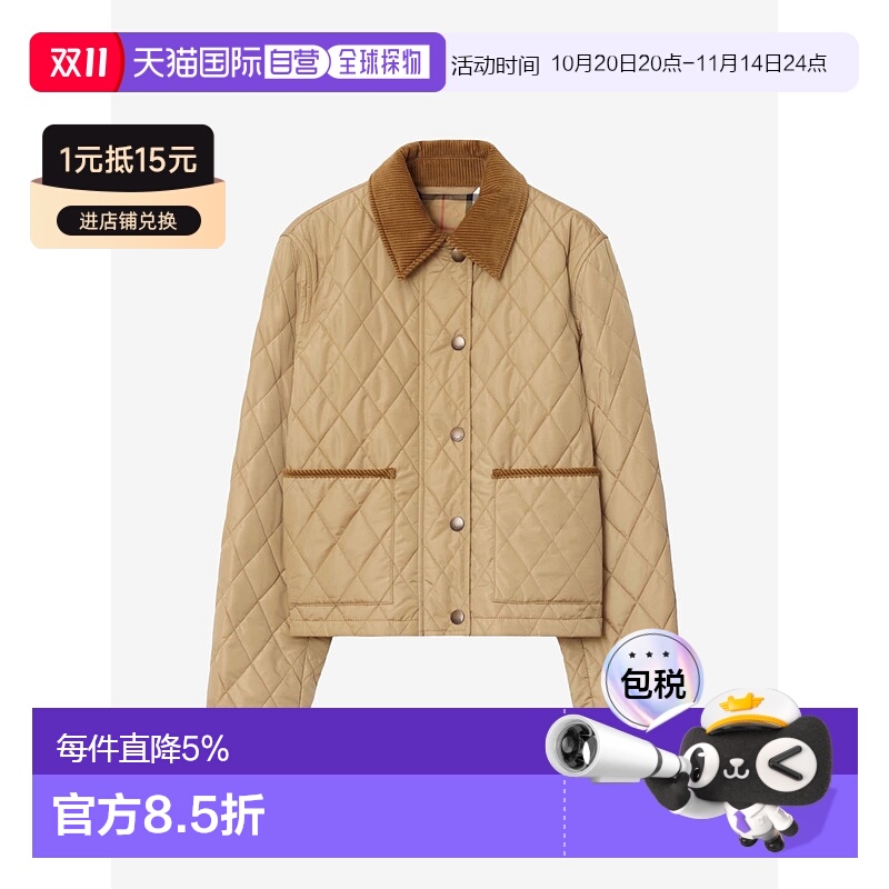 美国直邮BURBERRY - Women Oldham Outerwear博柏利