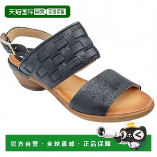 黑色 Constance高跟凉鞋 美国奥莱直发 mooz女式 自营miz