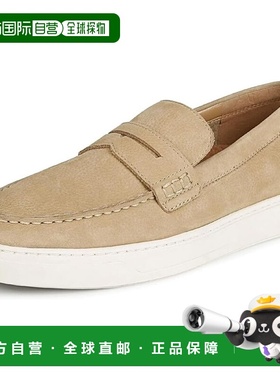 自营Vionic Thompson Loafers Men's Beige Leather Round Toe Sl