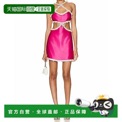 自营patboWomen's Hand Beaded Pearl And Rhinestone Dress In P