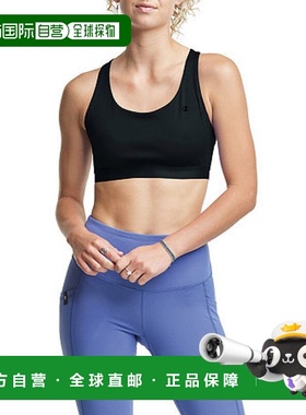 自营Champion Absolute Eco Sports Bra Womens  Black Racerback