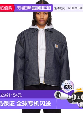 1h可退 香港直邮潮奢 CARHARTT WIP 男士 蓝色 OG Detroit 牛仔夹