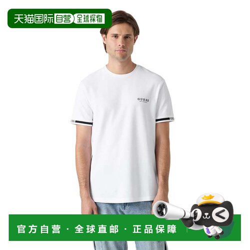 自营guessPacos Logo T-shirt - pure white 美国奥莱直发