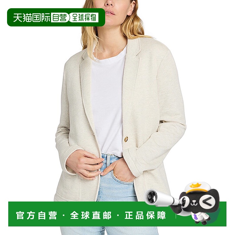 自营Faherty Inlet针织运动夹克-棕褐色 美国奥莱直发