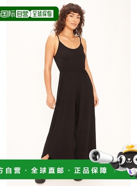 自营project social tGenesis扭背连身裤-黑色 美国奥莱直发性感