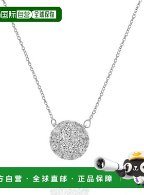自营 diana m.戴安娜 M. 钻石项链 美国奥莱直发吊坠