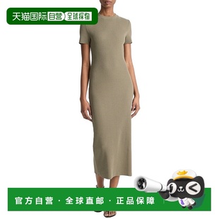 green Dress 美国奥莱直发连衣裙针织裙 Rib 自营Vince