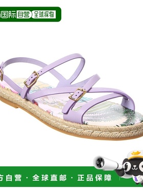 自营 tod'sTOD皮革凉鞋-紫色 美国奥莱直发新款