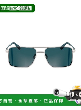 自营calvin klein凯文克莱金属男式太阳镜-灰色 美国奥莱直发