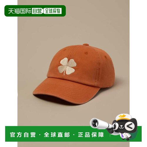 美国直邮自营lucky brand幸运品牌三叶草帽子-自然 美国奥莱直发