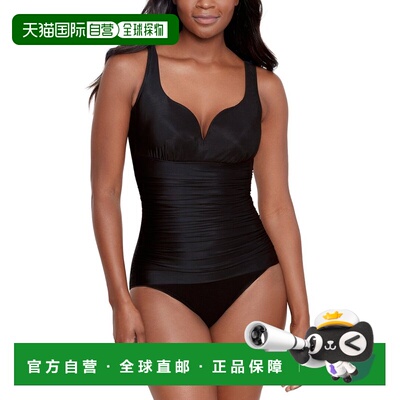 自营Miraclesuit坚如磐石Cherie一件-黑色 美国奥莱直发