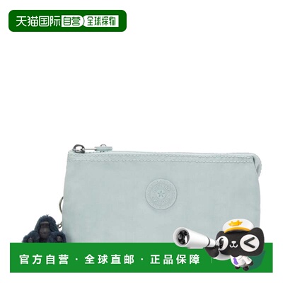 自营Kipling Creativity Large Pouch - breezy blue 美国奥莱直
