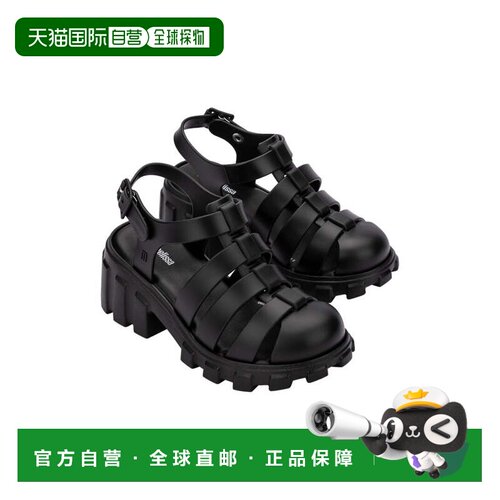 自营Mini Melissa Megan Kids Platform - black 美国奥莱直发