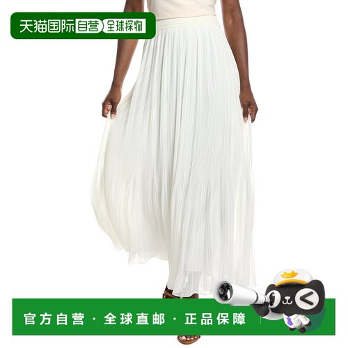 自营Kobi Halperin Ryle Plisse Midi Skirt - ivory 美国奥莱直
