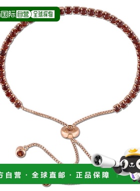 自营 mimi & maxmimi & max镀玫瑰金纯银 3 3/4 CT TGW 石榴