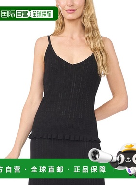 自营ted baker泰德 贝克坦克-黑色 美国奥莱直发性感背心