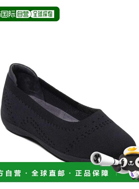 自营Dearfoams Women's Misty Ballet Flat Lightweight Slip Ons