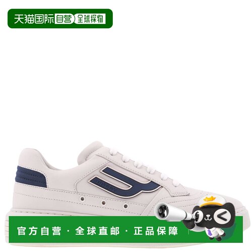 自营Bally Triumph低顶皮革运动鞋，品牌尺寸5 (美国尺寸6) -白色