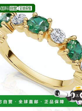 自营pompeii31Ct Sylvia Emerald & Diamond Anniversary Ring Go