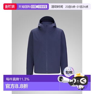 美国直邮始祖鸟ISOGON MX刺绣logo男款连帽透气户外软壳夹克