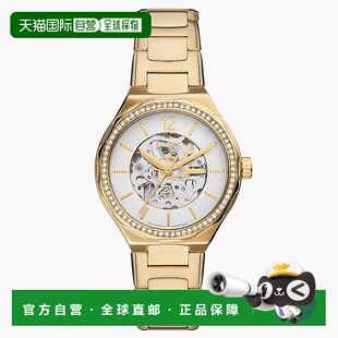 自营Fossil女式Eevie白色表盘手表-白色 美国奥莱直发化石