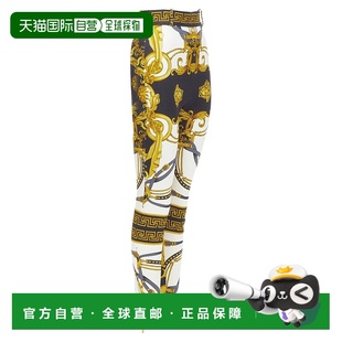 Barocco Rodeo black gold stretch 自营VERSACE harness Runway