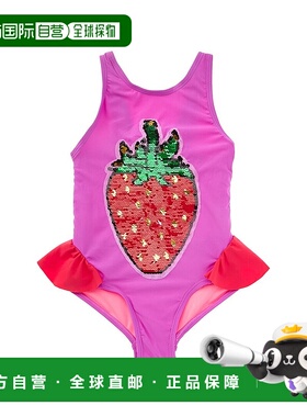 自营 beach lingo海滩Lingo亮片补丁一件-紫色 美国奥莱直发