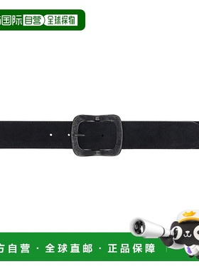 1h可退 香港直邮潮奢 Needles 男士 黑色 Square Studs 腰带 QV03