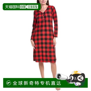 紅色 自營(yíng) Carole Hochman睡袍 美國(guó)奧萊直發(fā)