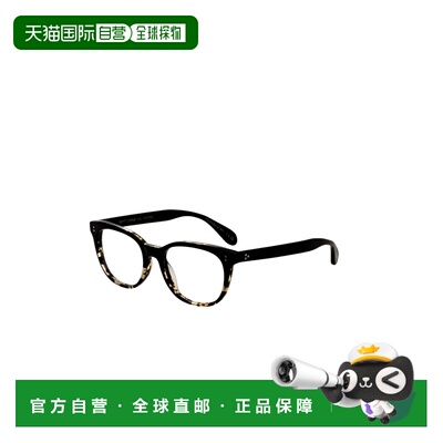 自营Oliver Peoples Men's 52 mm Black Opticals - black tortoi