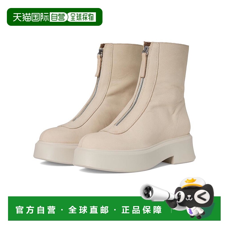 1h可退 【美国直邮】Steve Madden Jones 女鞋 时装靴 黑色真皮踝