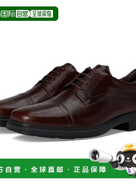 1h可退 香港直邮潮奢 ecco 爱步 男士 Helsinki 2.0 结头绑带牛津