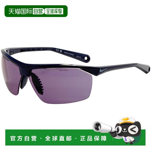 自营Nike Men's 70 mm Blue Sunglasses - midnight navy 美国奥