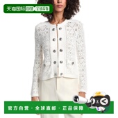 Pointelle Knit Jacket 自营Milly white 美国奥莱直发