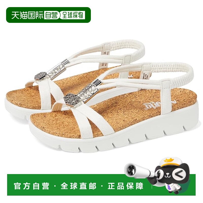 1h可退 香港直邮潮奢 alegria 女士 Roz 凉拖 white白色 舒适时尚