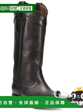 自营 Frye Billy Daisy拉式皮靴-黑色 美国奥莱直发女靴