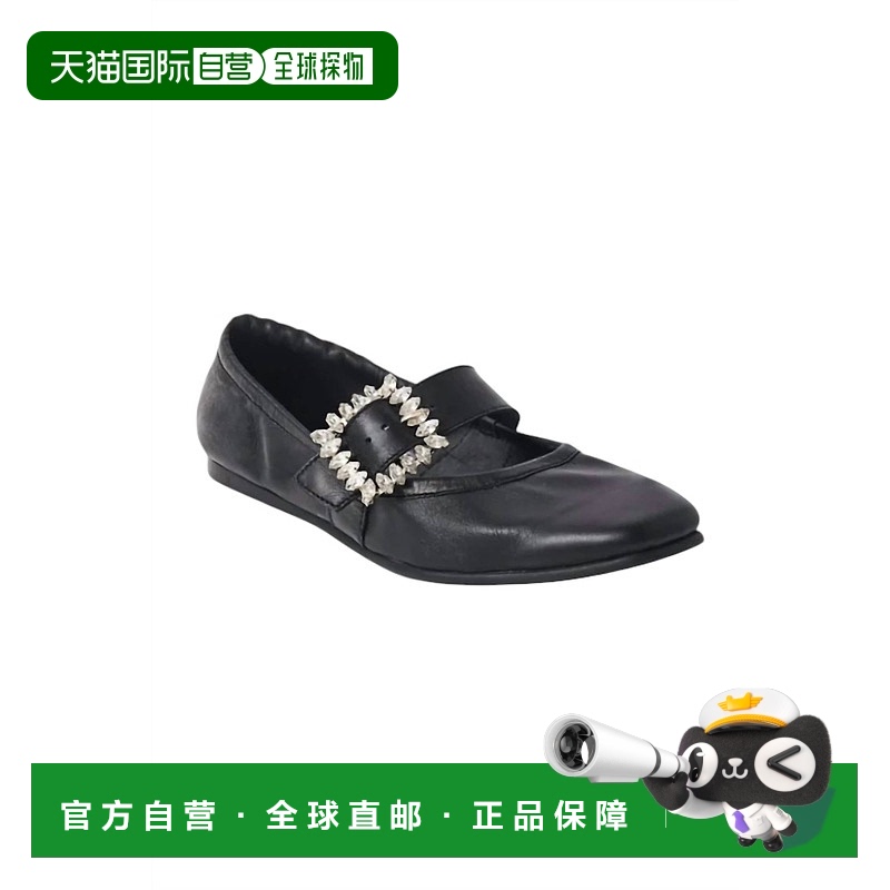 自营 free peopleWomen's Ursa Gemini Ballet Flats In Black -