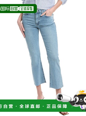 自营 rag & bone碎骨Piper中腰脚踝Alturas短靴牛仔裤-蓝色 美国