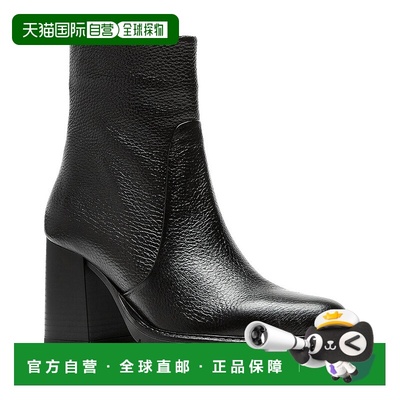 自营La Canadienne Livon Leather Bootie - black 美国奥莱直发