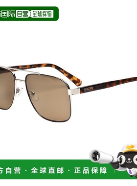 自营 Kenneth Cole Resin男式太阳镜-棕色 美国奥莱直发