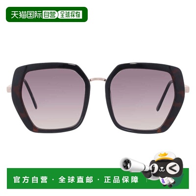 自营Nine West Smoke几何女士太阳镜10266313。CGR TORSMK - mult