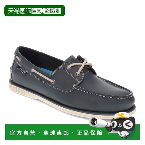 自营Dockers Mens Dennison Leather Boat Shoe - navy 美国奥莱