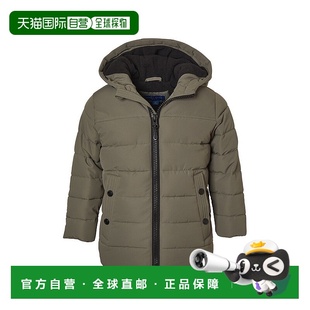 Ripstop Solid Puffer Jacket 美国奥莱 自营Perry green Ellis