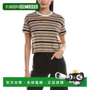 Mai Striped brown 美国奥莱直发 Shirt bone 自营rag Boxy