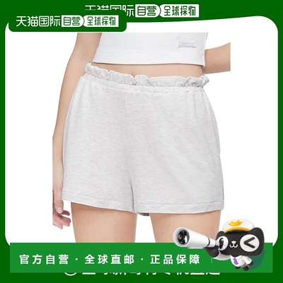 1h可退 【美国直邮】Calvin Klein/凯文克莱女士运动裤短裤高腰弹