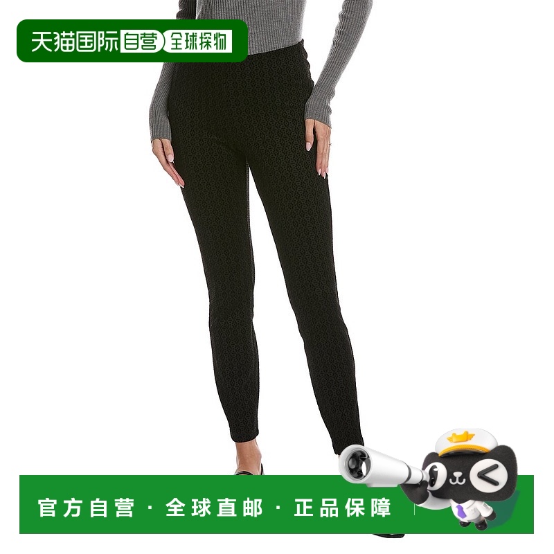 自营 Nanette Nanette Lepore Jordan 植绒双色长裤 - 黑色 美国