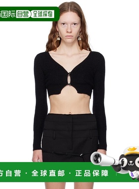 1h可退 香港直邮潮奢 Jacquemus 女士 黑色 Le Papier 系列 Le Ca